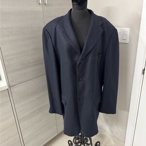 Men’s 44 L GIORGIiO ZILLIONI Navy sport  jacket. Italian made